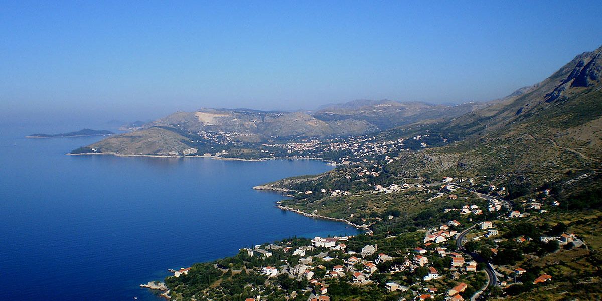 Panorama of Zupa Bay, image source Opcina Zupa Dubrovacka