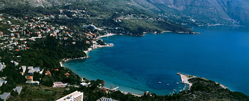 Panorama of Župa Bay